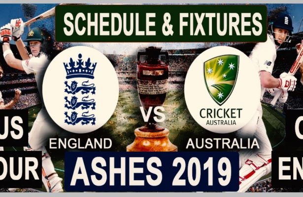 The Ashes 2019 Schedule