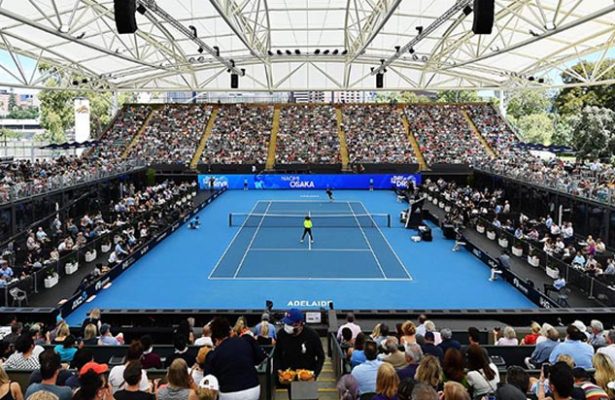 Australian Open tennis exhibition