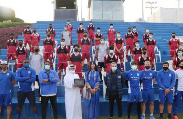 UNESCO Football World Heritage Official Visits Aspire Academy