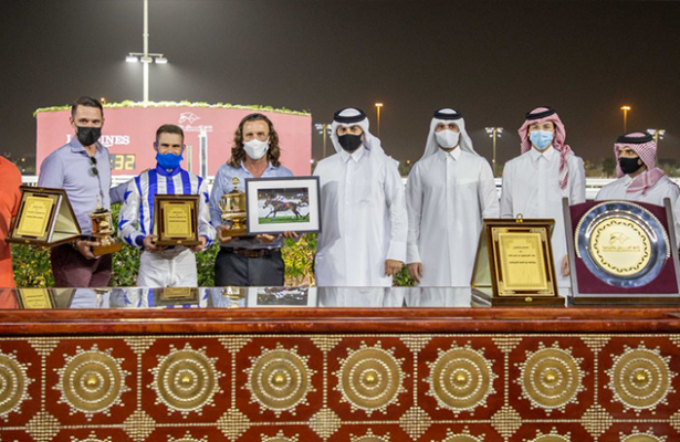 OFF HE GOES Battles Hard for The Late Yousef Al Romaihi Cup Victory