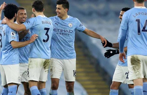 Manchester City Face Manchester United Test On March Towards History