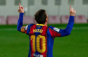 Messi double powers Barca to big win over Getafe