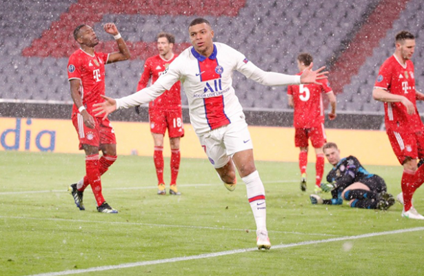 Mbappe double helps PSG to thrilling win at holders Bayern