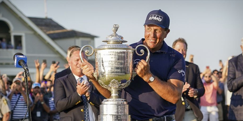 Mickelson becomes oldest major winner at 50 with epic PGA Championship win