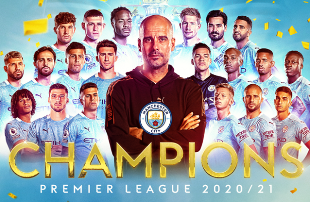 Man City crowned 2020-21 Premier League champions