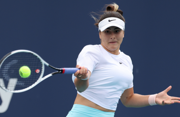 Bianca Andreescu rolls to first-round win at Strasbourg
