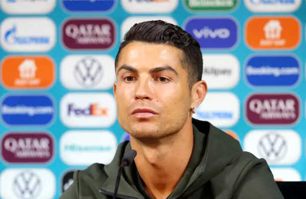 'Drink water': Ronaldo removes Coca-Cola bottles in front of him at press conference