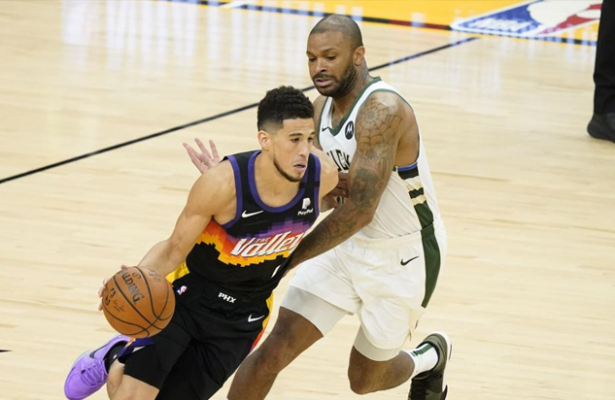 Suns beat Bucks to seize 2-0 lead in NBA Finals