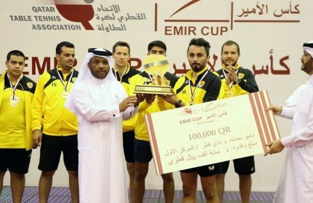 Qatar SC wins HH the Amir’s Table Tennis Cup 2020-2021 season