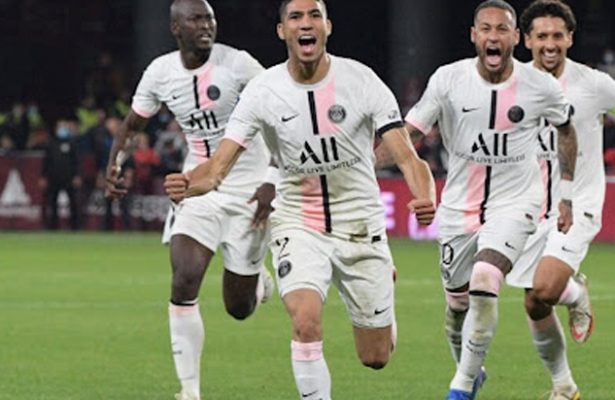 Achraf Hakimi Heroics Maintain Lionel Messi-Less PSG's 100% Start