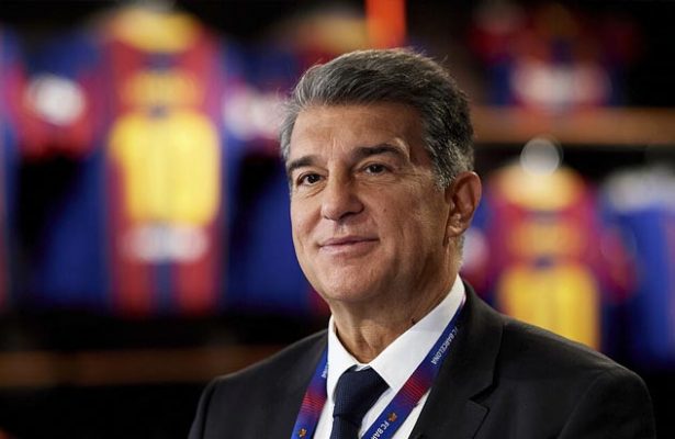 Barca president Laporta insists Super League still alive