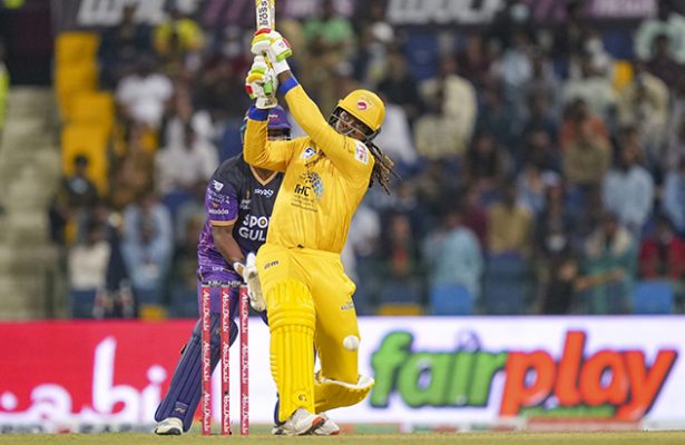 Chris Gayle blitz in vain as Team Abu Dhabi taste first defeat