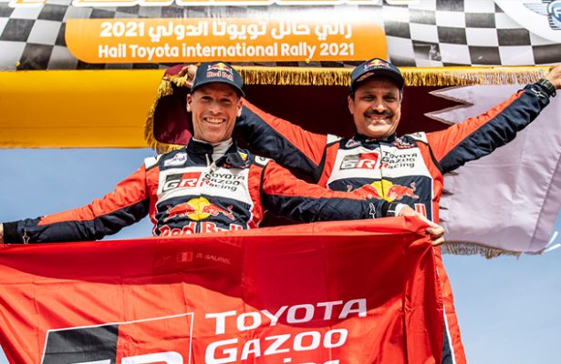 Nasser Al-Attiyah wraps up fifth World Championship in style in Saudi Arabia