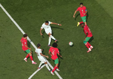 Mbappe France vs Morocco