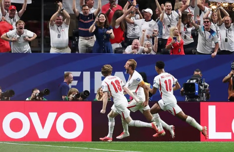 England vs Mexico