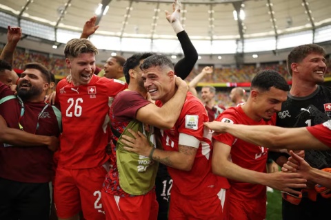 Switzerland vs Colombia