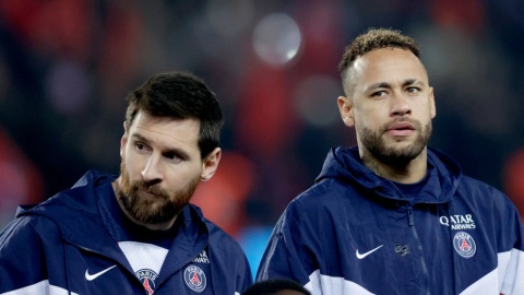 Neymar message to Messi